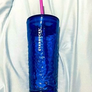 New blue Starbucks tumbler